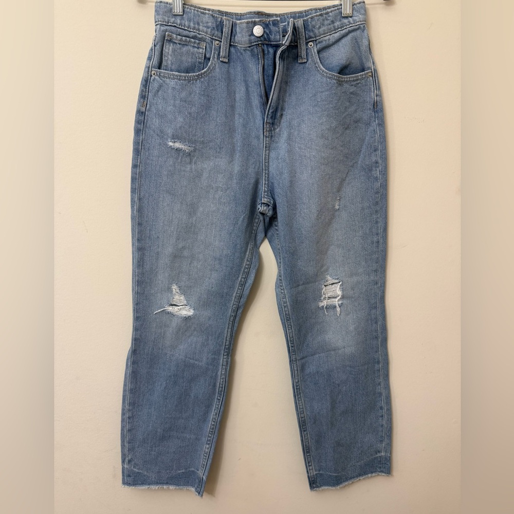 Girls Old Navy Light Blue Denim Jeans - Straight Fit